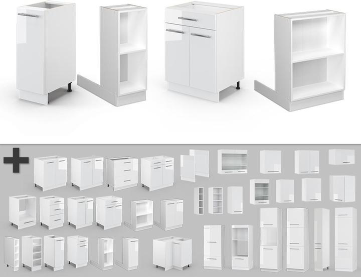 Produktbild Vicco Fame-Line mit Schublade, ohne Arbeitsplatte (90 x 82 x 82 cm)