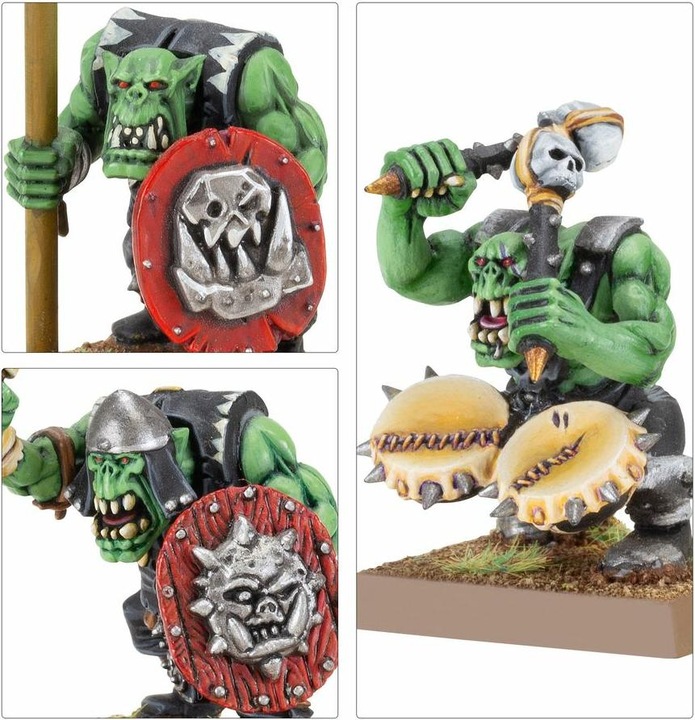 Immagine prodotto Games Workshop Warhammer ToW - Battaglione Tribù di Orchi e Gobelin (Materiale sintetico)