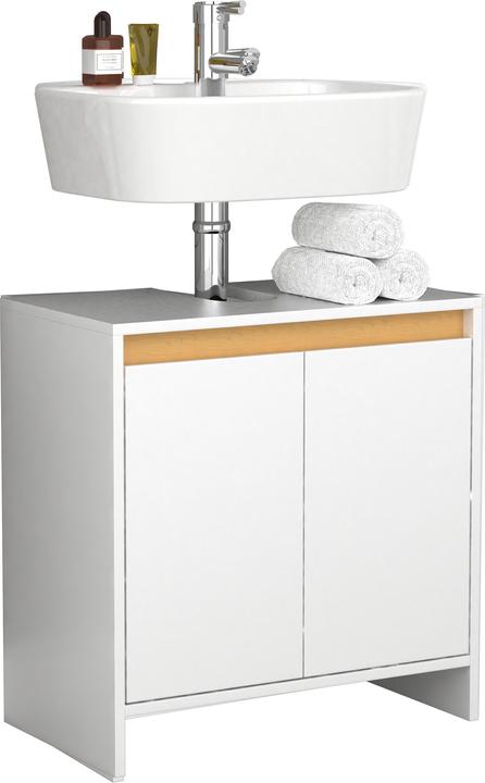 Actual product image VCM Holz Badunterschrank Malira Drehtüren