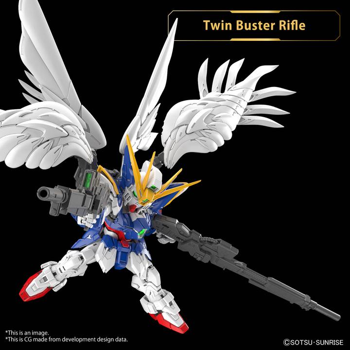 Actual product image Bandai Gundam - Wing Zero Master Grade SD