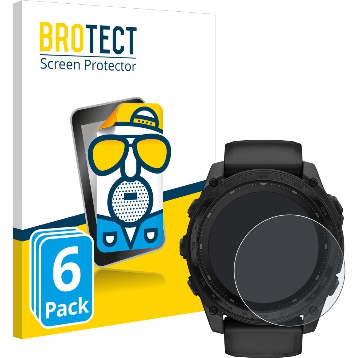 BROTECT Pellicola Opaca, Pellicola protettiva per smartwatch, Nero
