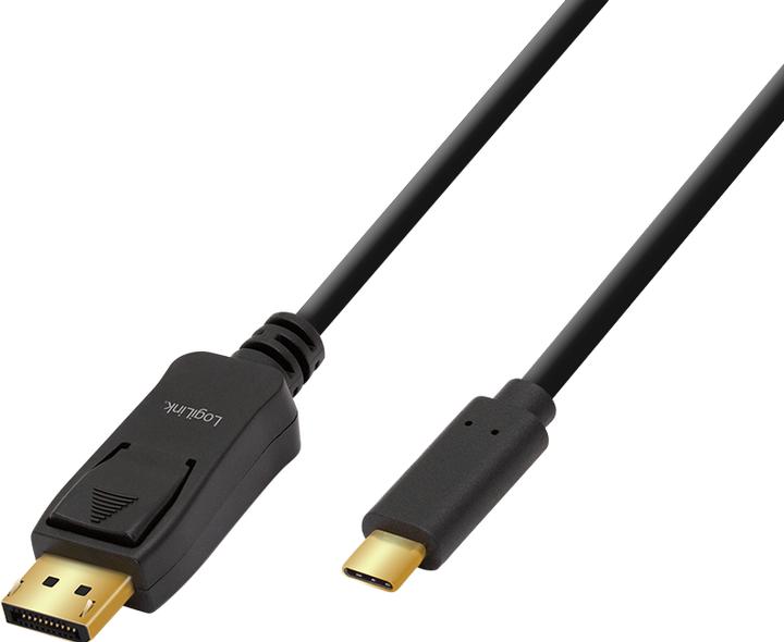 Produktbild LogiLink USB Typ C — DisplayPort (1.80 m)