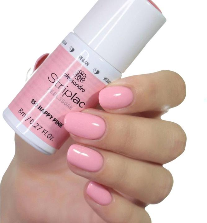 Produktbild Alessandro Striplac Peel or Soak - Happy Pink (Pink, Rosa, Abziehbarer Nagellack)