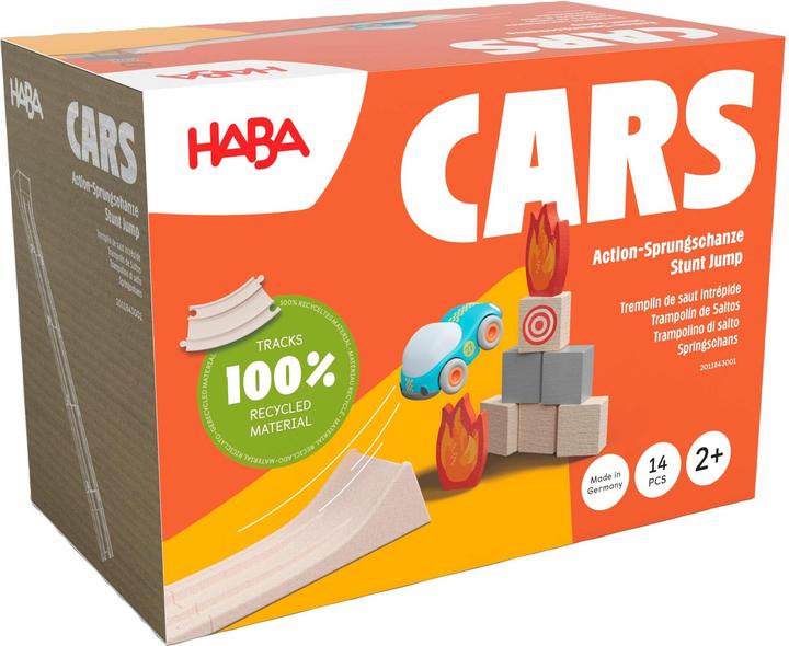 Actual product image Haba Cars - Action ski jump