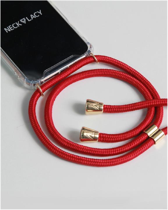 Necklacy Necklace Case for iPhone Xs Max Cherry