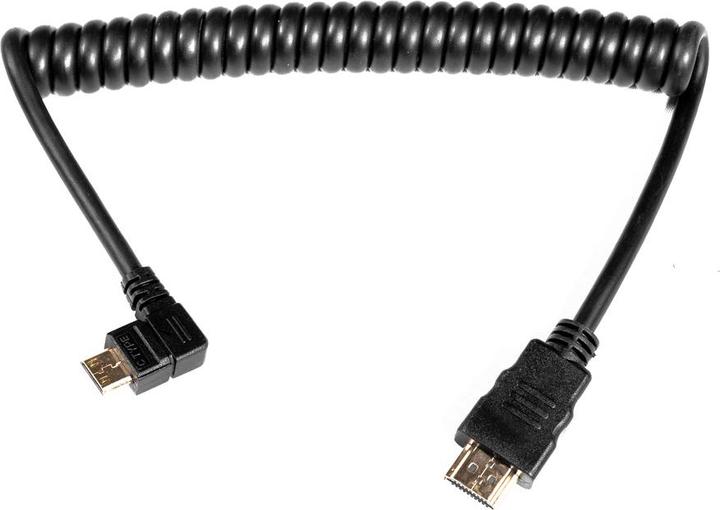 Produktbild Caruba HDMI MiniHDMI Federleitung gewinkelt (1.50 m)