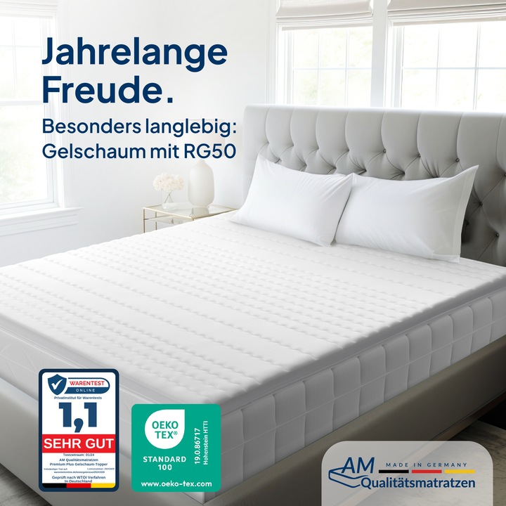 Actual product image AM Qualitätsmatratzen Premium (180 x 200 cm)