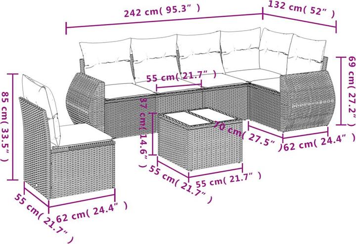 Produktbild vidaXL Damir