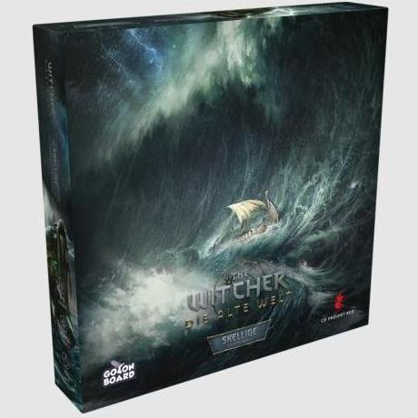 Go on Board The Witcher: Die Alte Welt - Skellige, Brettspiel, für 1-5 Spieler, ab 14 Jahren (Deutsch)