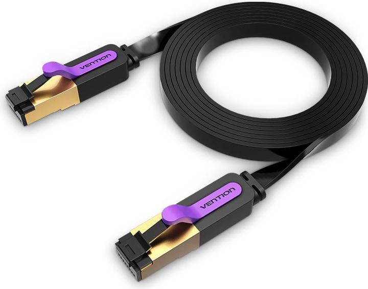 Immagine prodotto Vention Cavo di rete UTP Categoria 7 a tariffa flat ICABK 8m Nero (UTP, CAT7, 8 m)