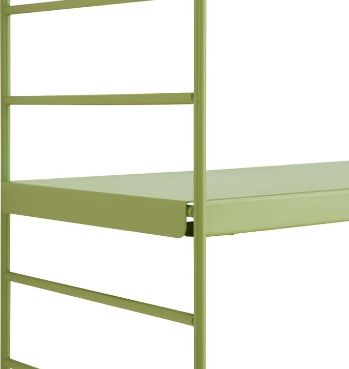 Actual product image En.Casa Modular wall shelf Strängnäs set of 3 olive green