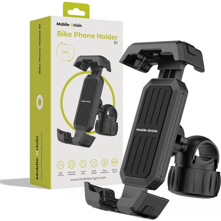 Brodit Bike phone holder B1 black, Supporto per smartphone, Nero