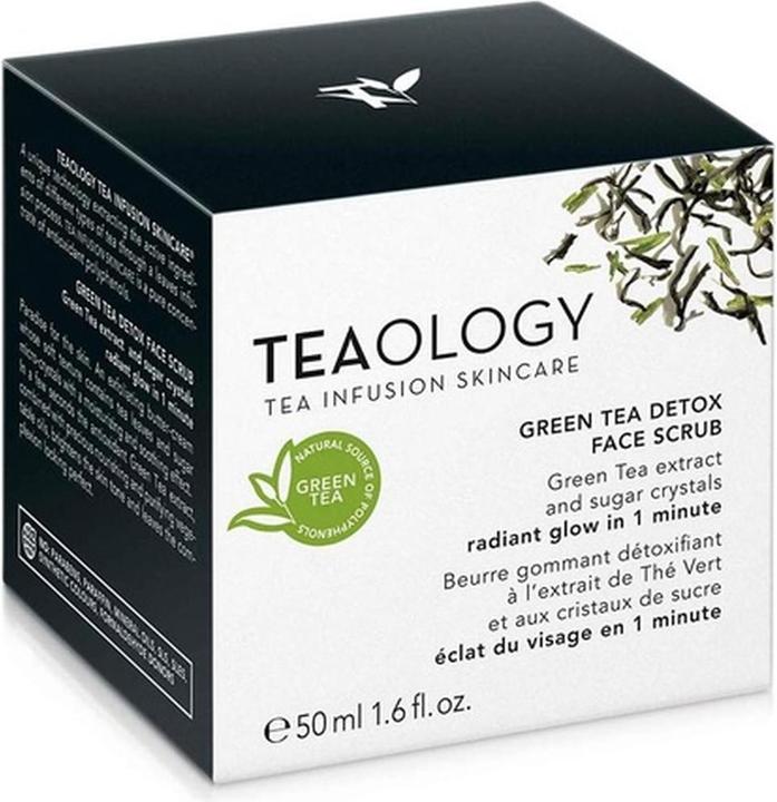 Actual product image Teaology Green T Detox Face Scrub (Cleansing scrub, 50 ml)