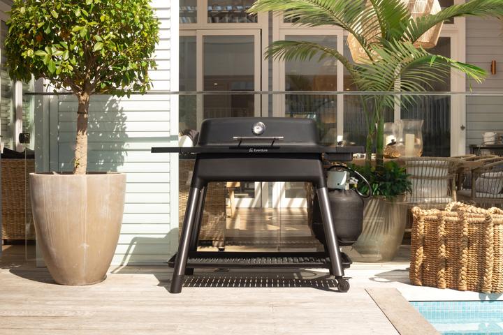 Actual product image Everdure Furnace Gen III Gas Grill, orange, includes premium grilling tool set