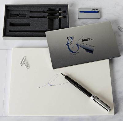 Actual product image Lamy JOY - pen and paper writing set (Black, Grey)