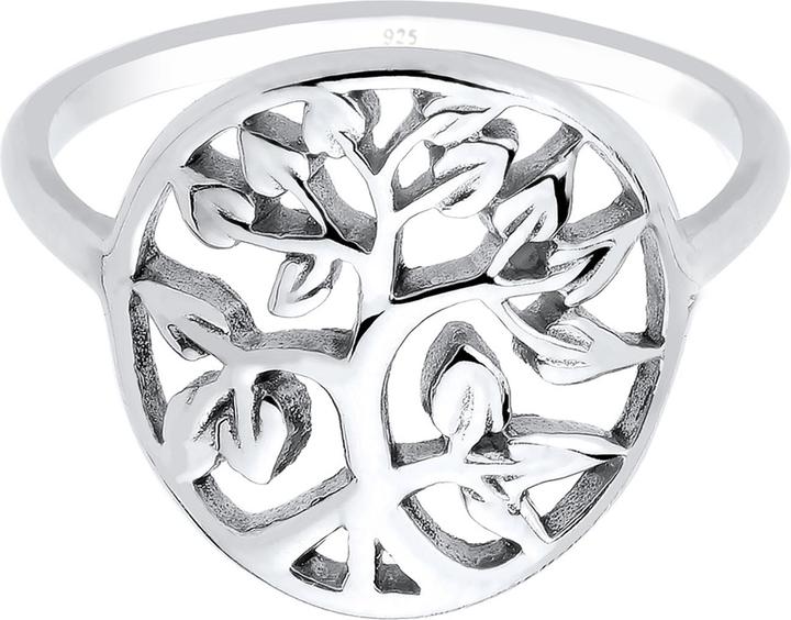 Produktbild Elli Ring Lebensbaum Floral 925er Sterling Silber (56, 925 Silber)