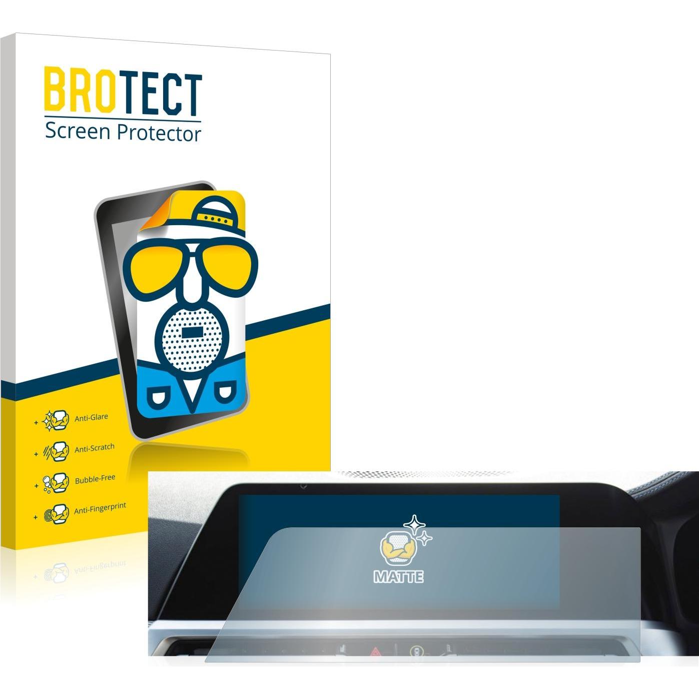 BROTECT, Fahrzeug Navigation Zubehör, Entspiegelungs-Schutzfolie Displayschutz Matt