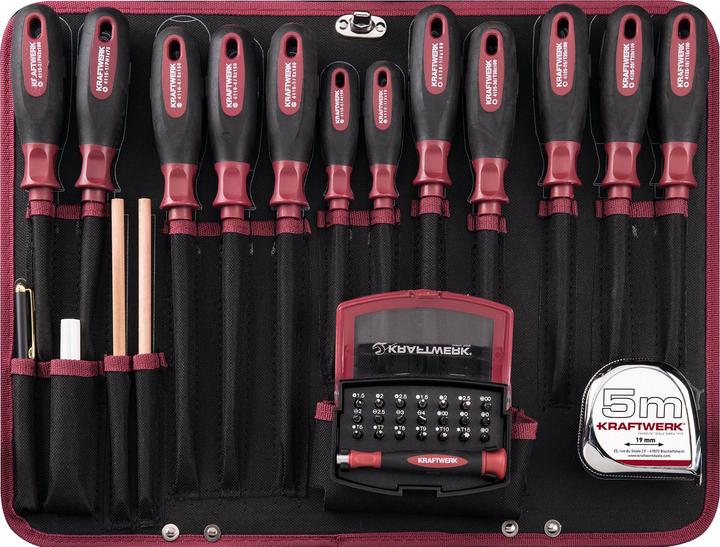 Produktbild Kraftwerk Profi-Werkzeugkoffer (186 Teile)
