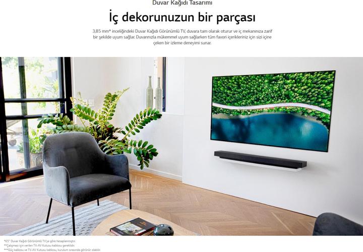 Actual product image LG OLED65WX9LA - 164 cm (65") Diagonal Class WX Series OLED TV - Smart TV - ThinQ A (65", OLED, 4K)