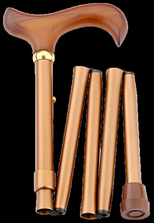 Actual product image Gastrock Folding stick 7886cm 5f aluminum bronze Derby