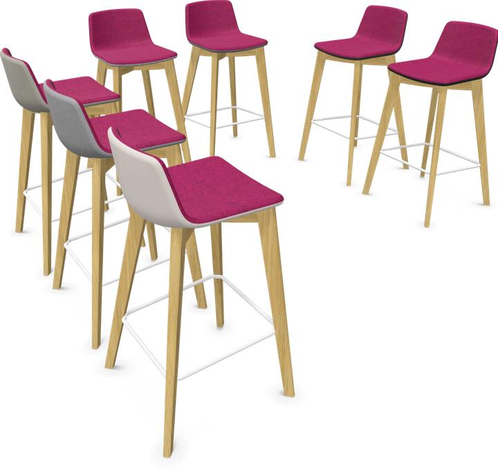 Actual product image Narbutas Twist & Sit Bar Stool