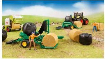 Actual product image Bruder Round bale