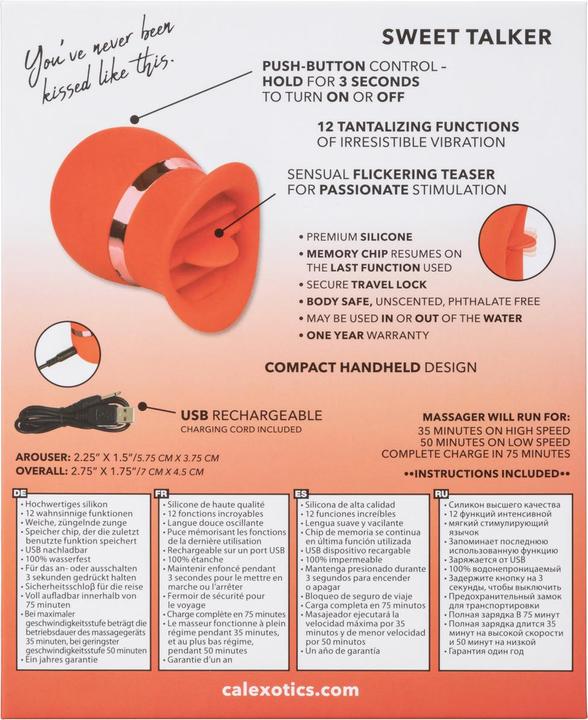 Actual product image CalExotics French Kiss™ Sweet Talker