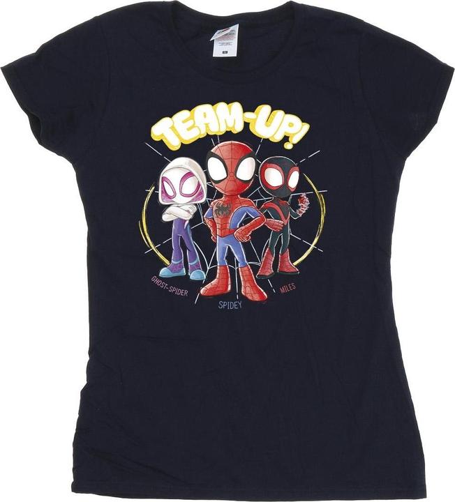 Image du produit - T-shirt SPIDEY AND HIS AMAZING FRIENDS SKETCH - Femme (XL)