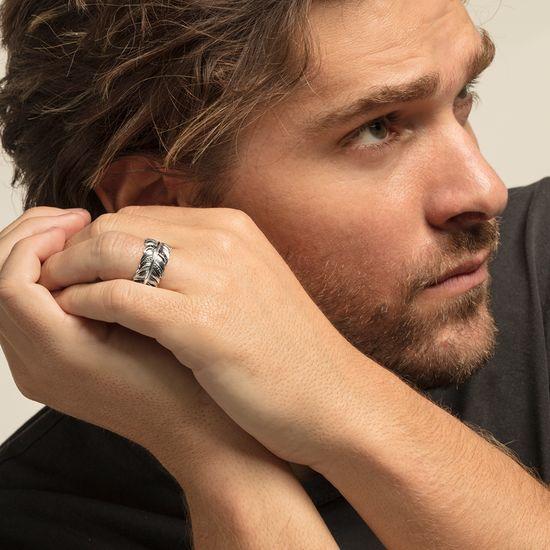 Produktbild Thomas Sabo Ring Feder Pavé (68, 925 Silber)
