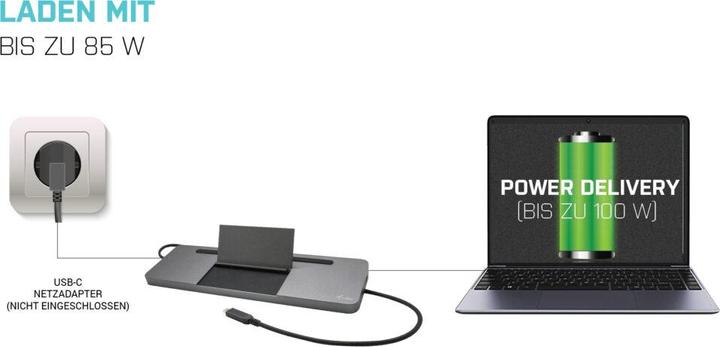 Produktbild i-tec Ergonomic 4K (USB-C, 3 Ports)