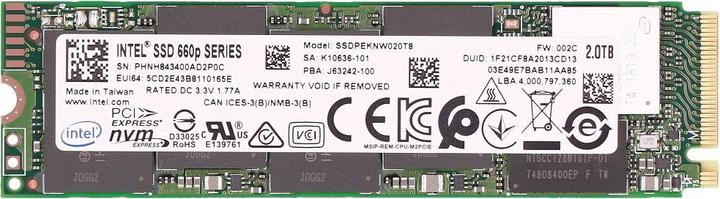 Image du produit 2-Power 2TB SSD M.2 PCIe (2000 Go, M.2)
