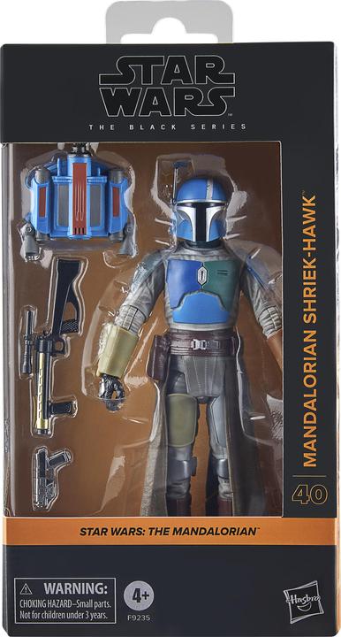 Image du produit Hasbro Star Wars: The Mandalorian Black Series figurine Mandalorian Shriek-Hawk