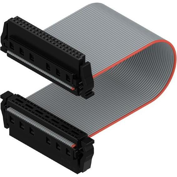 Weidmüller 2827180000 Flachbandkabel 10 St., Cavo + Spina elettrica, Grigio