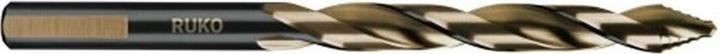 Actual product image Ruko Twist Drill ULTIMATECUT FS DIN 338 Type N Nominal Ø 7.5 mm HSS-Co5 Gold 3-flute shank 109 mm 5xD (7.5 millimetres)