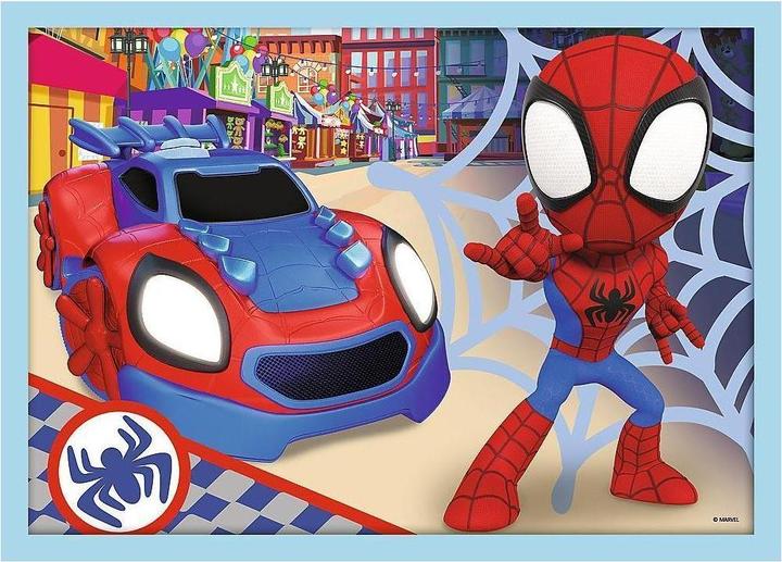 Image du produit Trefl 4 in 1 Marvel Spidey (71 pièces)