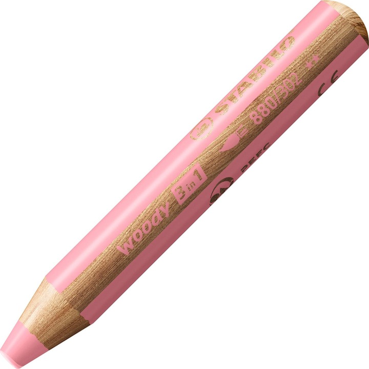 Actual product image STABILO woody 3 in 1 (Pastel pink, 1 x)