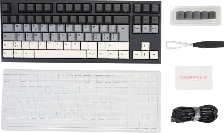 Actual product image Varmilo Cliff Yakumo VCS88 (CH, Wireless, Cable)