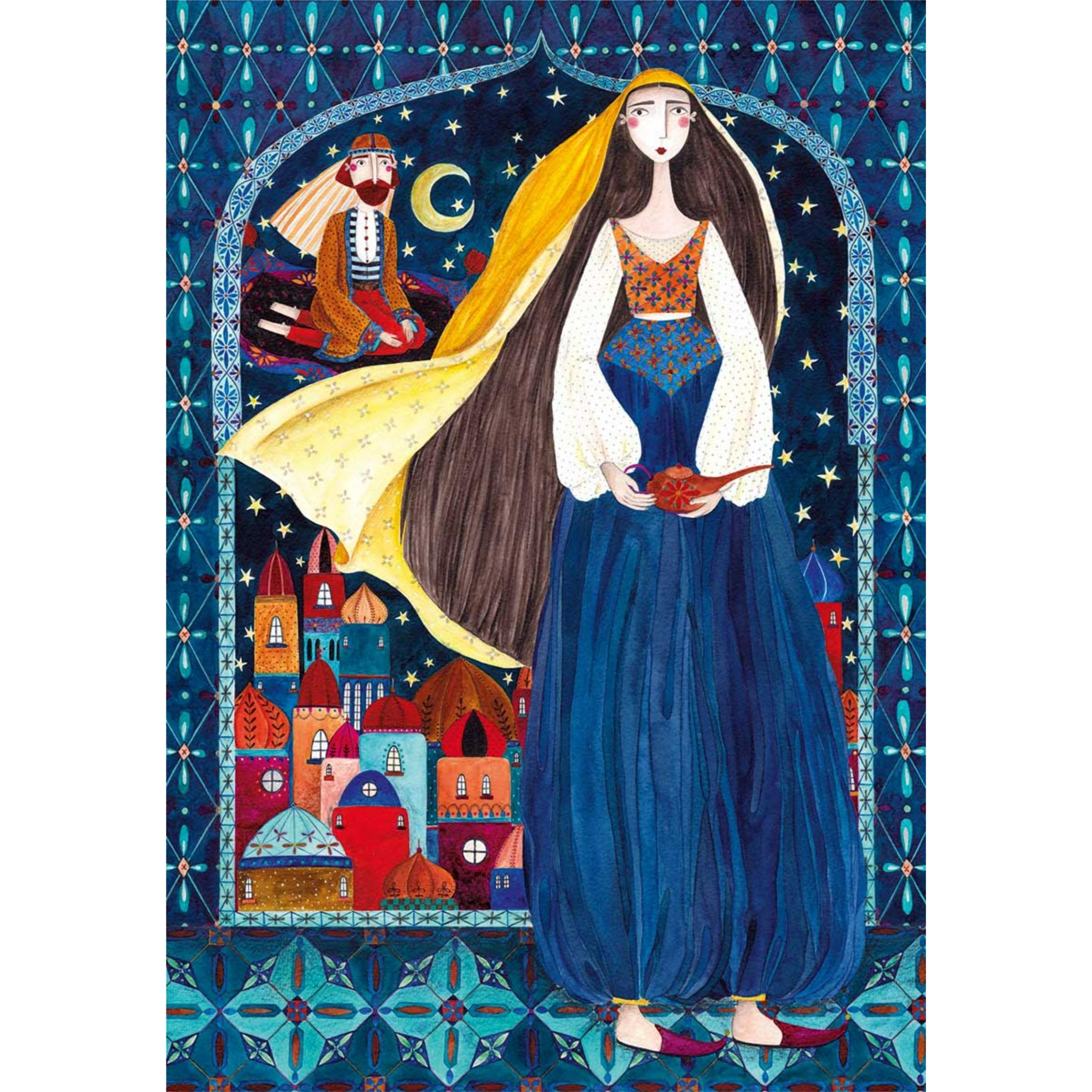 Thumbnail - D-Toys Puzzle 1000 Andrea Kurti, Tausendundeiner Nacht (1000 Teile)