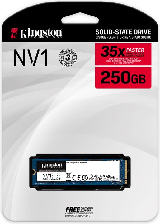 Image du produit Kingston NV1 (250 Go, M.2 2280)