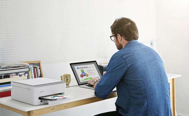 Actual product image Canon PIXMA TS4151i White/Grey (Colour)