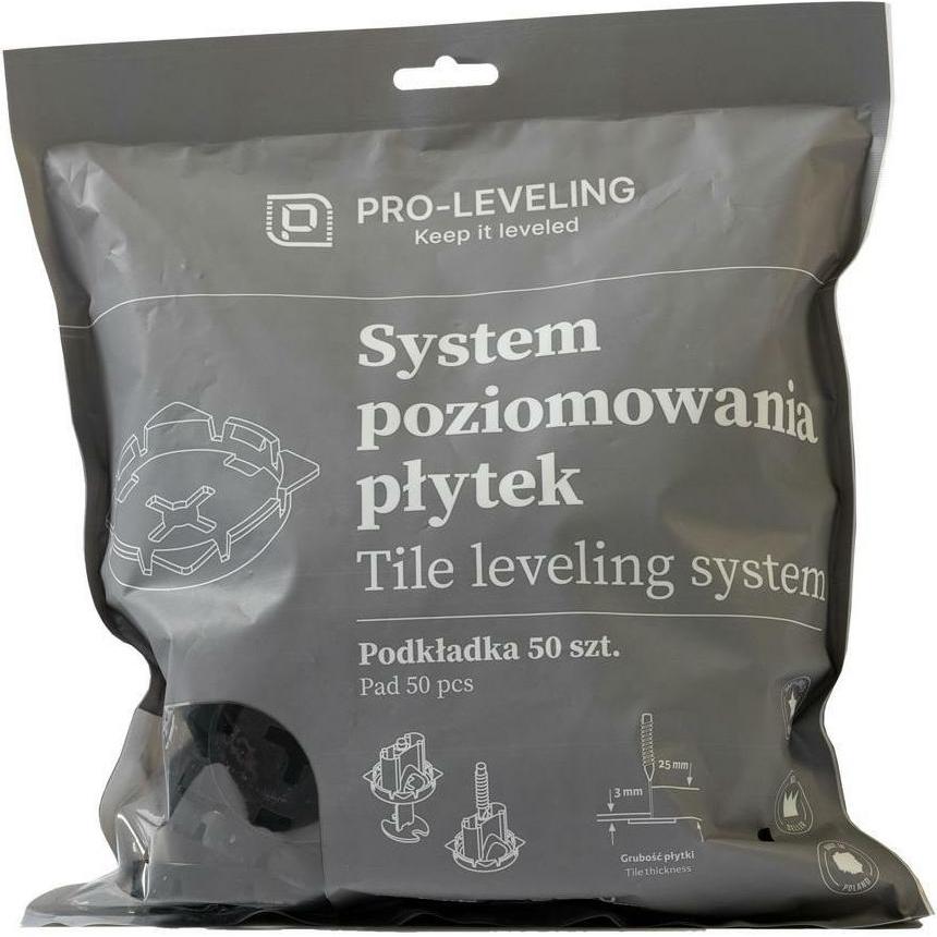 MGA, Accessori di posa, SISTEMA POZIOMOWANIA PŁYTEK PODKŁADKA /50szt. PRO-LEVELING