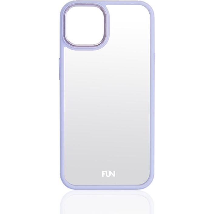 Peter Jäckel FUN CAMERA PROTECT COVER CLEAR Lilac für Apple iPhone 13 (1 Stück, Apple iPhone 13), Smartphone Schutzfolie...