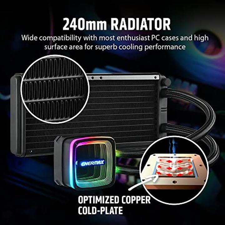 Actual product image Enermax AquaFusion ADV 240