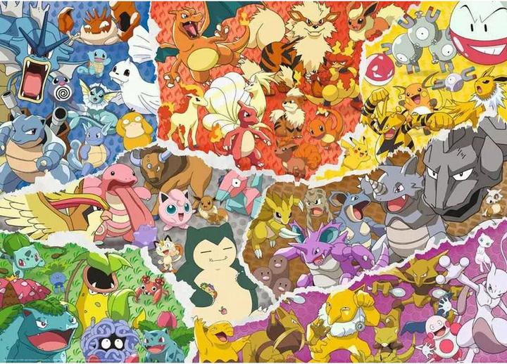 Image du produit Ravensburger Aventure Pokémon (1000 pièces)