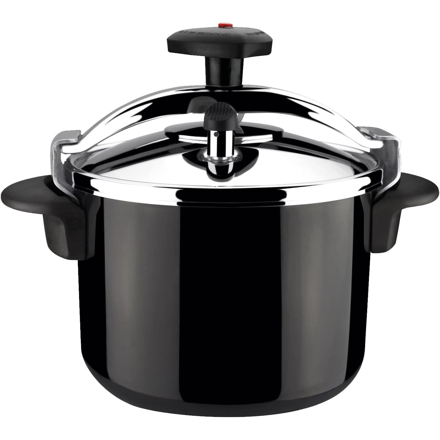 Magefesa 01OPCASTN06, Padella + Pentola, Argento, Nero