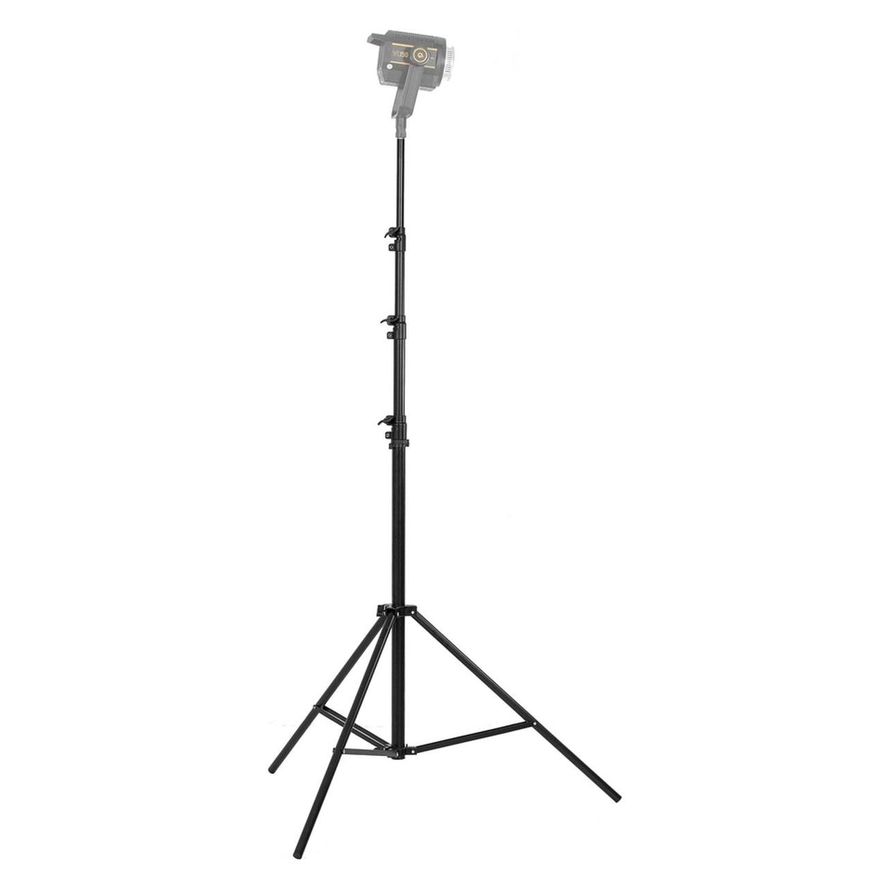 Caruba Lampenstativ Ls-6 Air Cushioned 385cm (385 cm, 8 kg), Lampenstativ, Schwarz