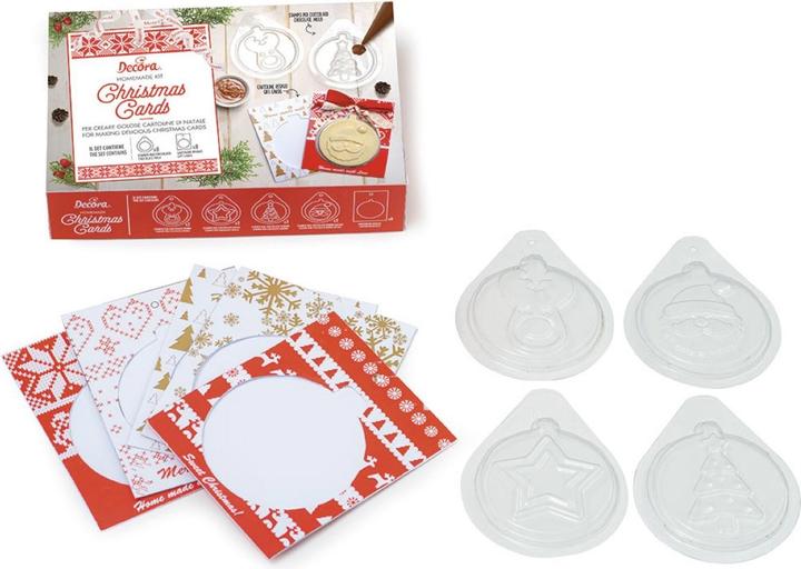 Produktbild Decora Moule à chocolat - Carte de Noël
