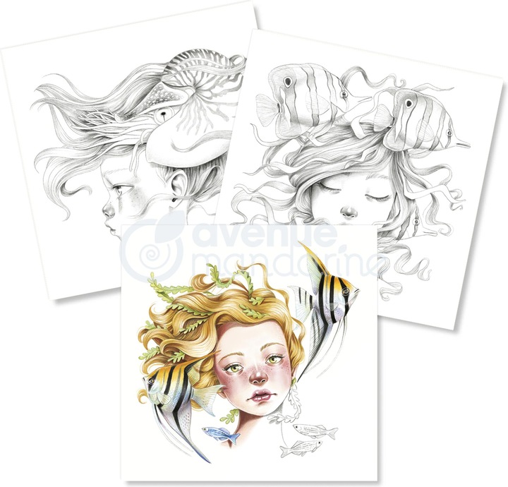 Immagine prodotto Avenue Mandarine Libro da colorare Coloriage Wild