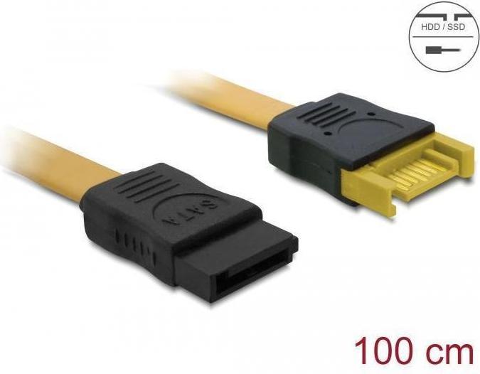 Image du produit Delock Câble d'extension Serial ATA (100 cm, SATA)