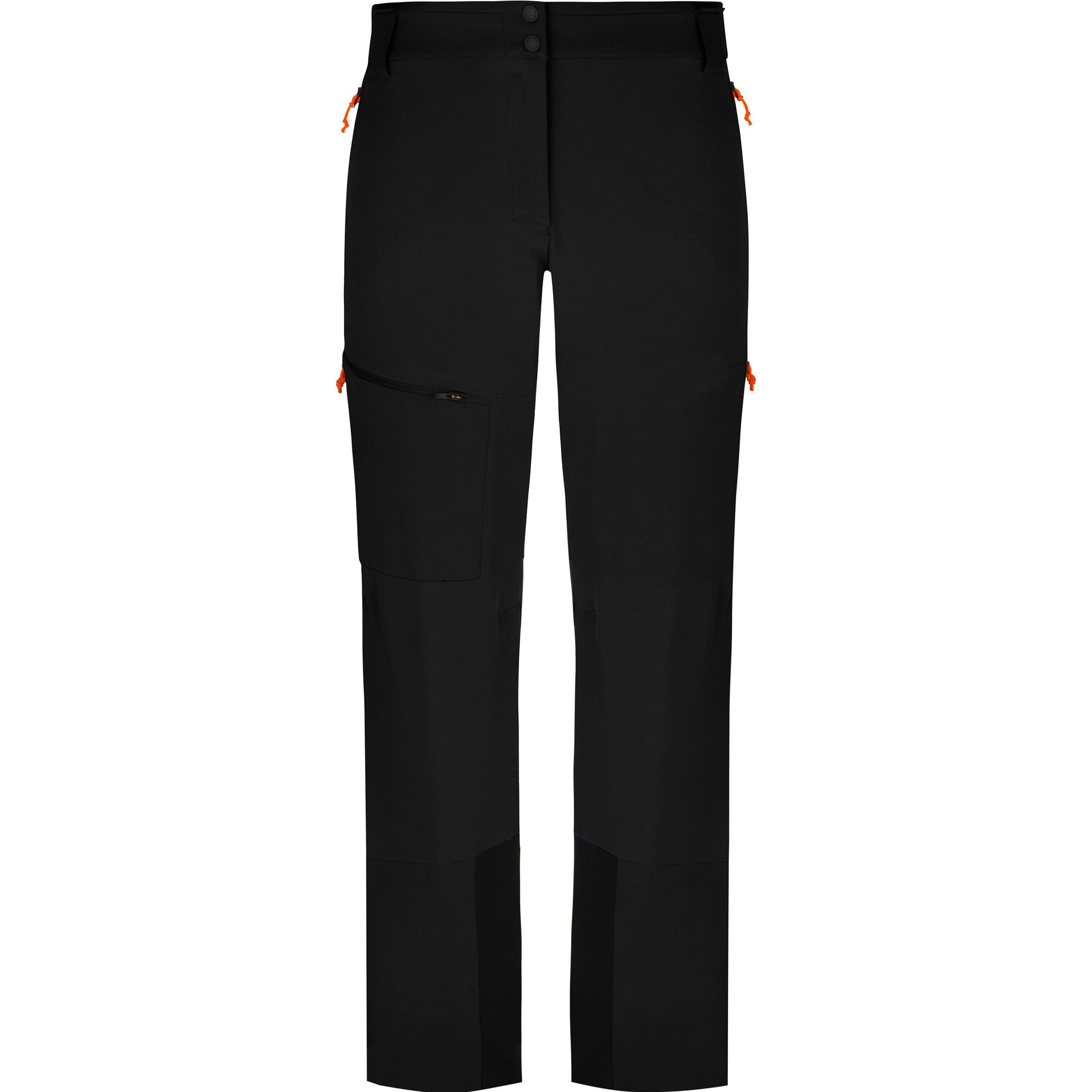 Salewa, Herren, Skihosen, Sella Durastretch Hose (48), Schwarz, 48